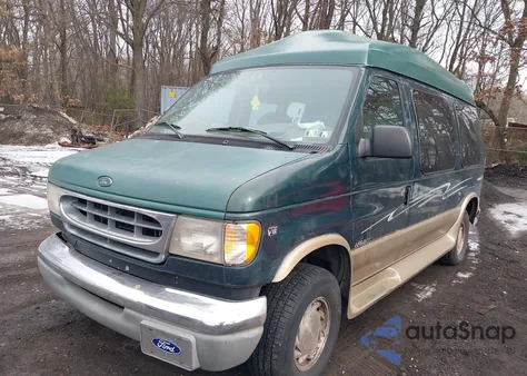 2000 Ford E-150 Recreational из США, поврежденный, VIN 1FDRE14W0YHC04870